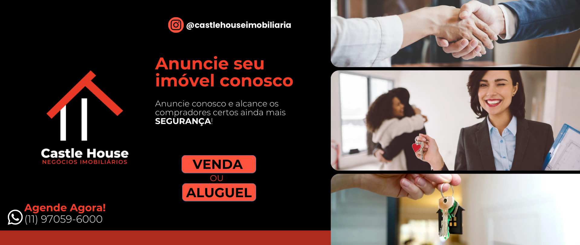 Anuncie o Seu Imóvel Conosco